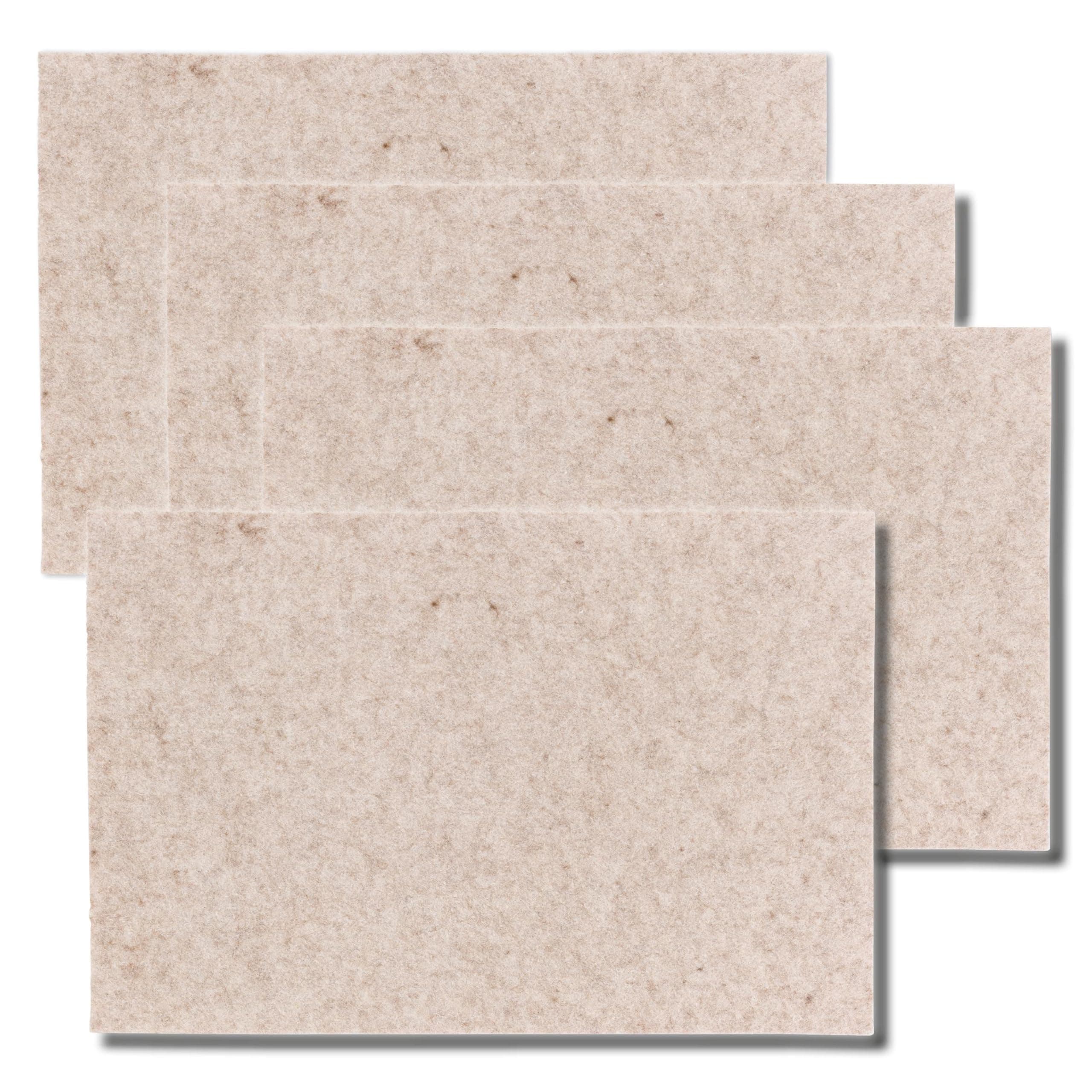 🌟 Super Angebot! Kela (4 x 12325) Tisch-Set Felia beige 4tlg, Filz, 4
