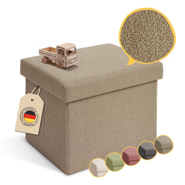 Laleni Sitzbank mit Stauraum - Truhenbank mit Stauraum 41x31 cm 🪑