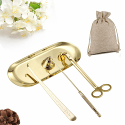 QeeHeng PTCCTV Kerzenlöscher-Set 🕯️🌸 5-in-1 Kerzenpflege-Tools