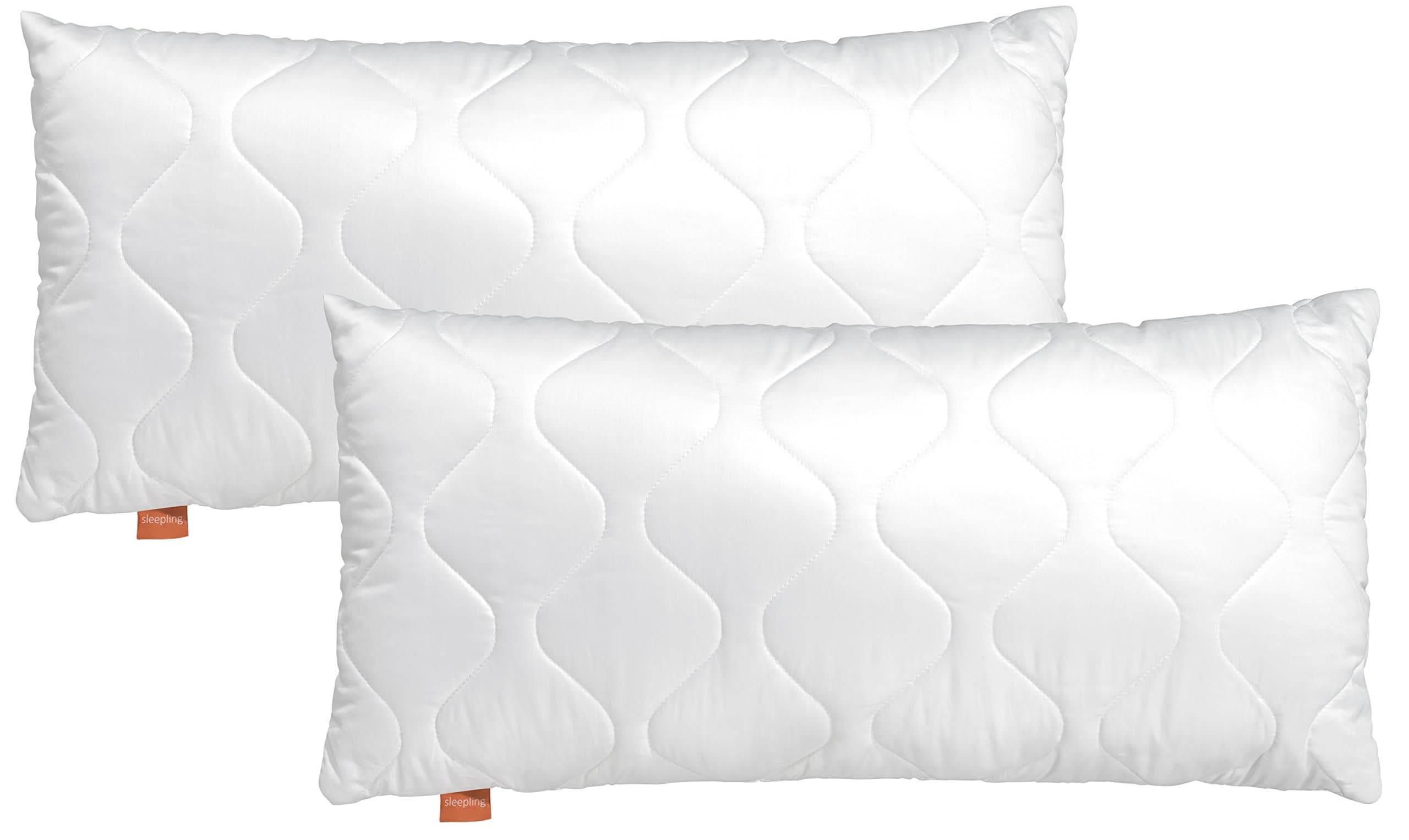 🌙 Sleepling Kopfkissen 40x80 cm 2er Set - Allergiker Kissen
