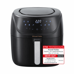 🔥 Top-Angebot: Russell Hobbs Heißluftfritteuse XXL 8L Rapid AirFryer 27170-56 Angebot bei HelloDeals