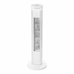 TROTEC Turmventilator TVE 30 T – 45 Watt, Oszillation 60°, 3 Stufen, leise, Timer, weiß 76 cm 🌀🌬️ Angebot bei HelloDeals