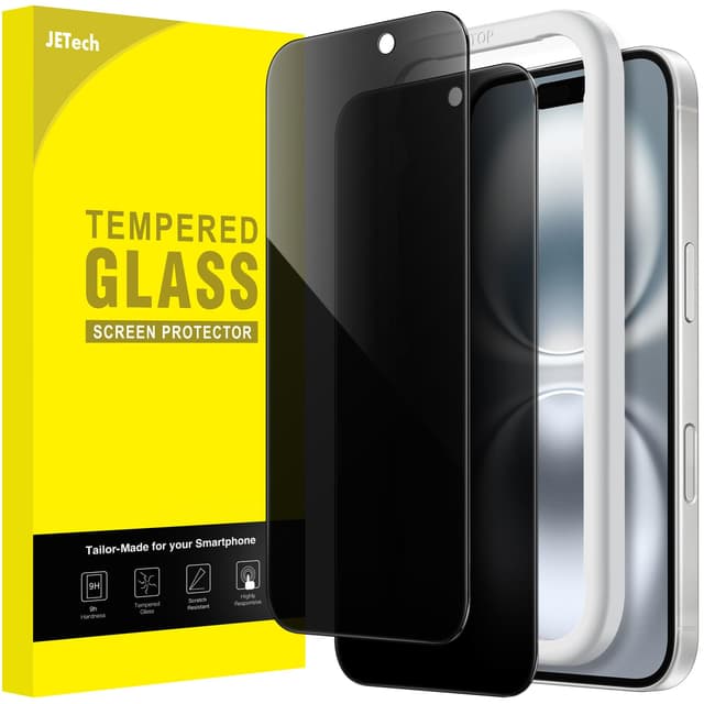 📱 JETech Sichtschutz für iPhone 16 6,1 Zoll 🛡️