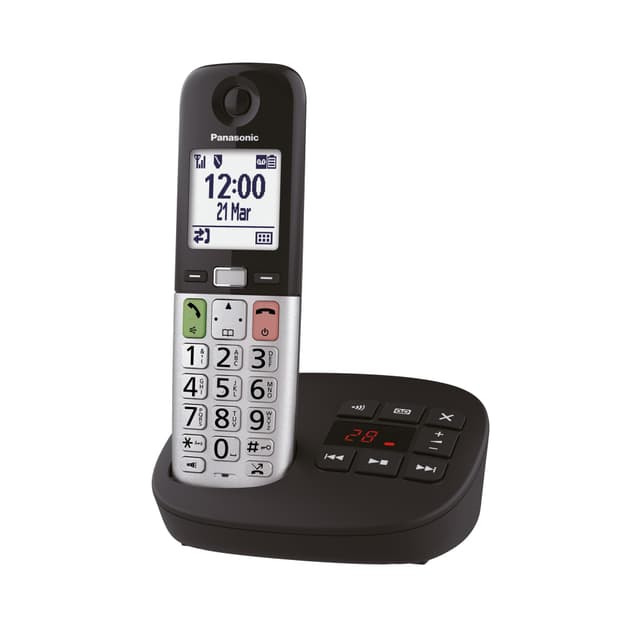 Panasonic KX-TGU430EXB Digitales schnurloses Telefon 📞