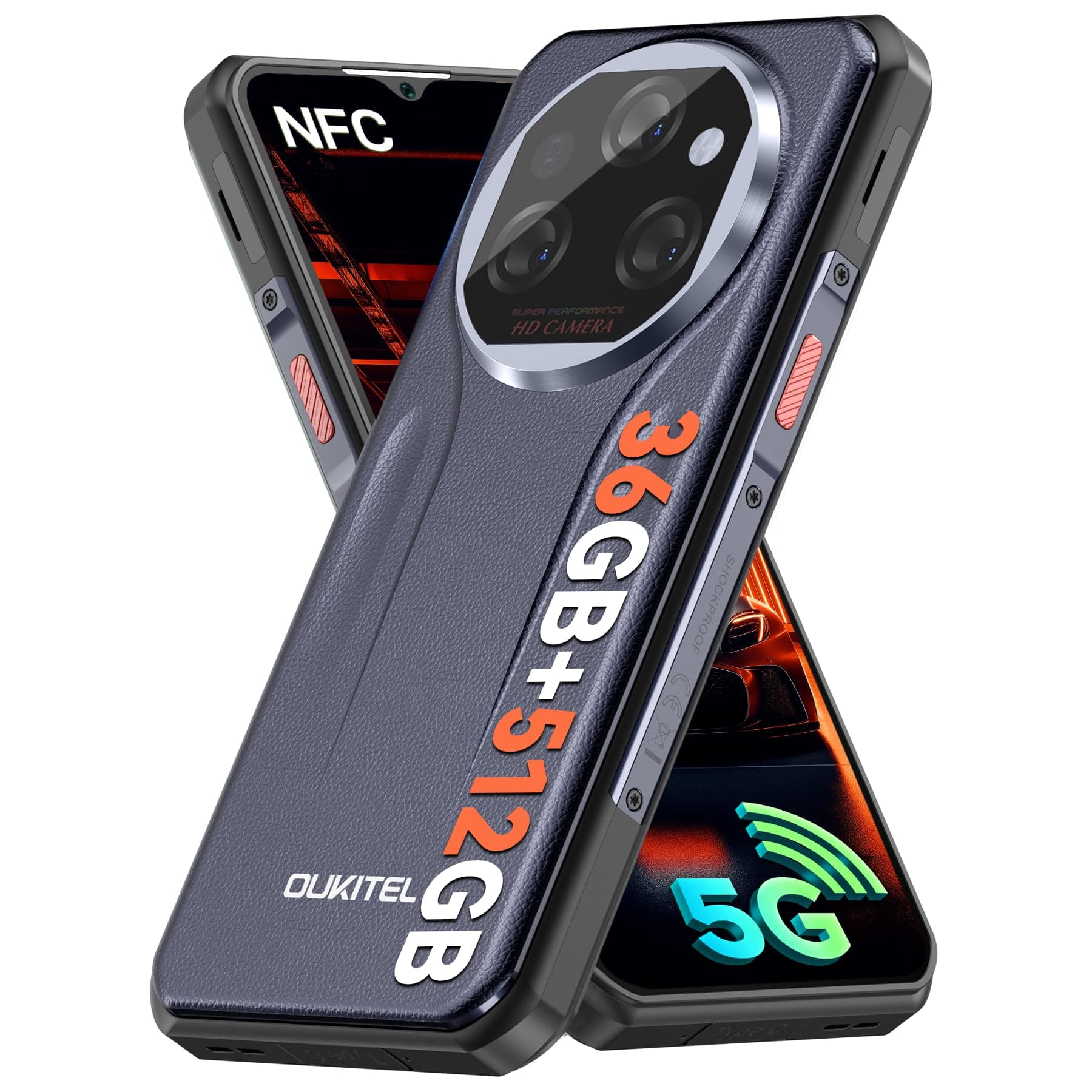 OUKITEL WP39 Pro 5G Outdoor Handy Ohne Vertrag (2025)
