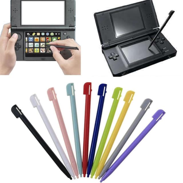 🎮 ZKGYUS 10 Stück Eingabestift Stift für Nintendo NDS DS Lite DSL NDSL Pen Tip Spielkonsole Stylus Kunststoff Spielkonsole Zubehör（10 Farben） 🌈