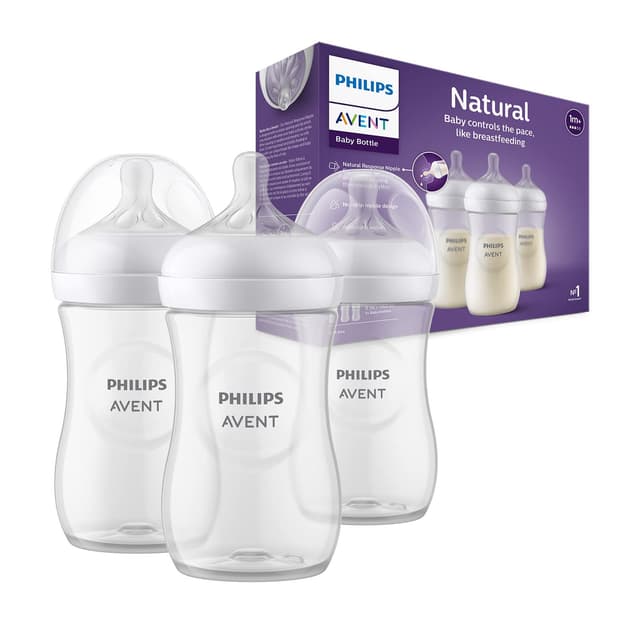 🍼 AVENT Babyflaschen Natural Response - 3er Pack, 260 ml - Angebot