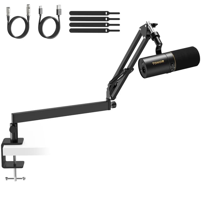 TONOR XLR Mikrofon mit Niedrigem Armständer 🎤🎮🎧