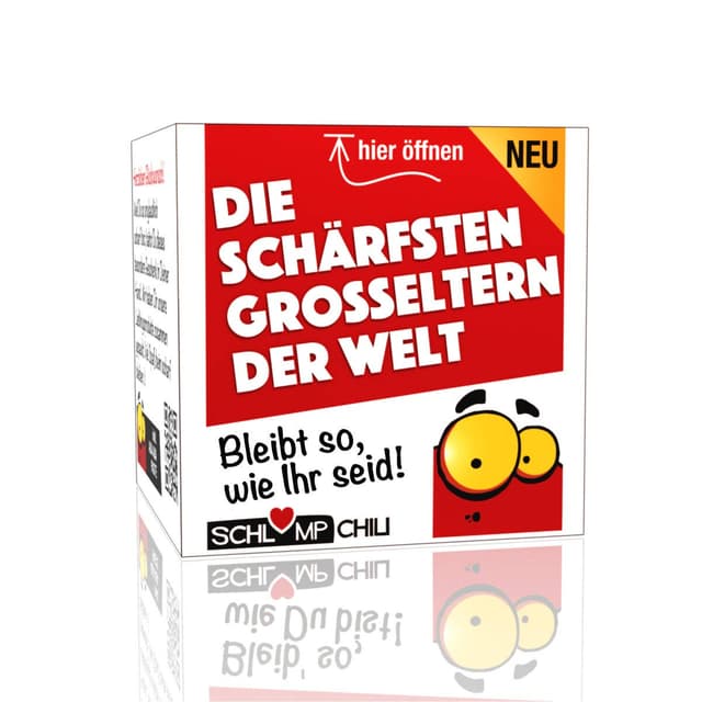 Schlump-Chili⎥Die schärfsten Großeltern der Welt - Geschenk Set für Oma und Opa!