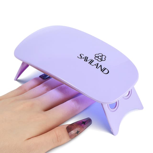 🌟Saviland Mini U V LED Nagellampe: 12W High Power & 10S Fast Cure!🌟