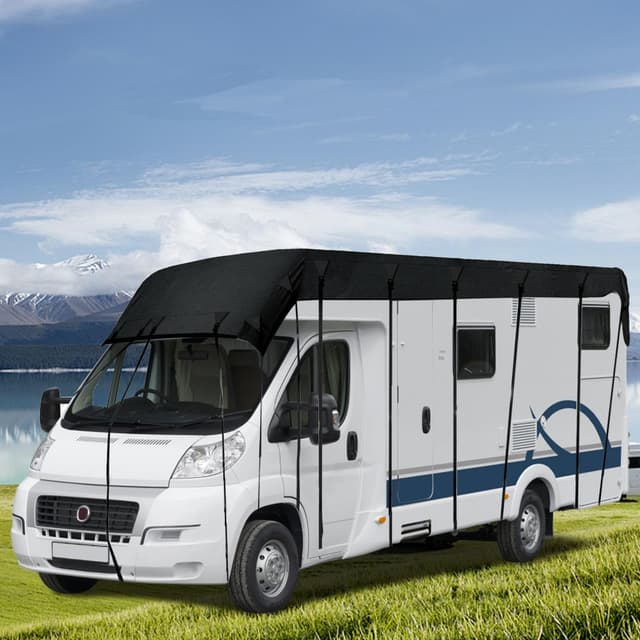 Wohnwagen Schutzhülle wasserdicht 210D Oxford Tuch Atmungsaktiv 🚐
