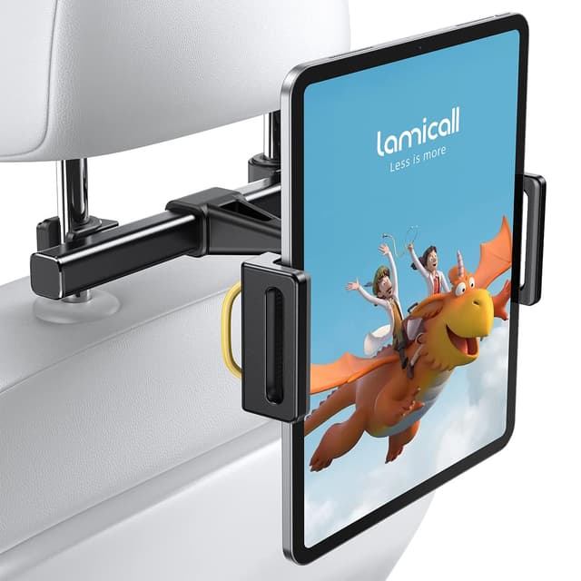 📱 Lamicall Tablet Halterung Auto | Universal KFZ Halter Schwarz+Gelb 2025