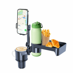 Auto Getränkehalter mit Tisch & Handyhalter 🚗🥤📱