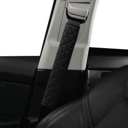 🚗👨‍👩‍👧‍👦 Weiche Auto-Sicherheitsgurtbezüge für alle! 2 Stück Schwarz 33cm