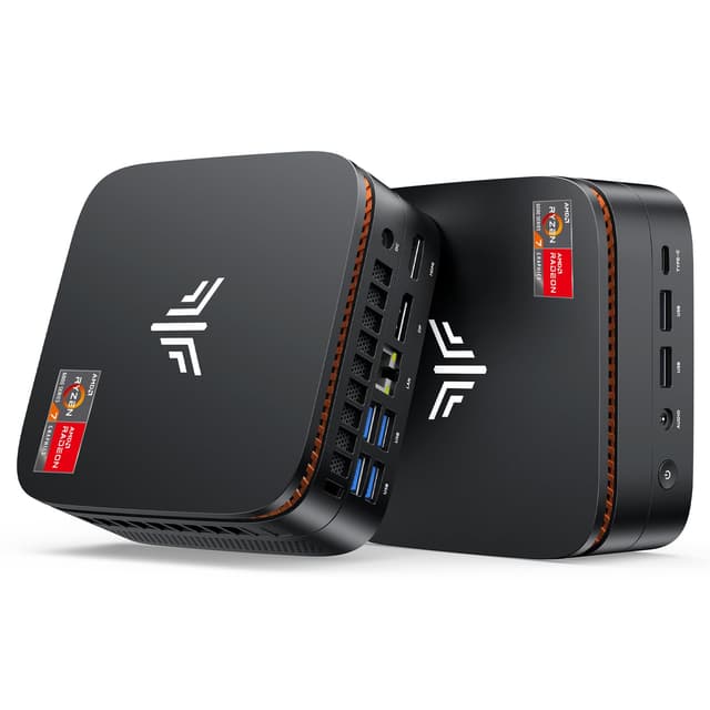 NiPoGi H1 Mini PC W-11 PRO mit ΑΜD Ryzen 7 6800H - Leistungsstarker Desktop PC für Büro mit Dreifach-Display 🚀