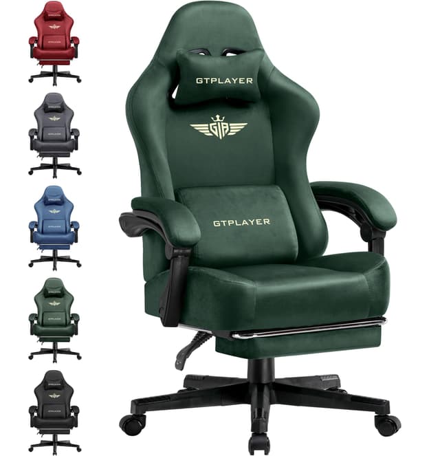 GTPLAYER Gaming Stuhl mit Federkernpolsterung und ergonomischem Design 🎮