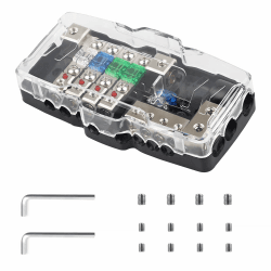EFUTURETIME KFZ Verteilerblock Sicherungshalter 🚗