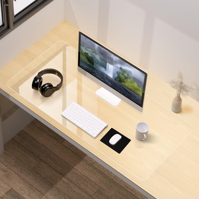 Dreamil Transparente Schreibtischunterlage - Schützen Sie Ihren Schreibtisch mit Stil! 🌟