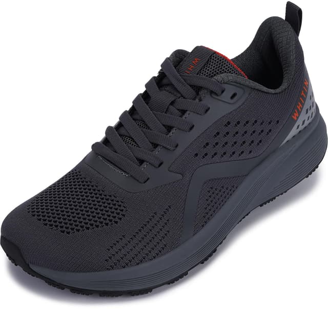 WHITIN Unisex Weite Laufschuhe | Sportschuhe für Damen Herren 44 EU Weit Hellgrau 👟🏃‍♂️