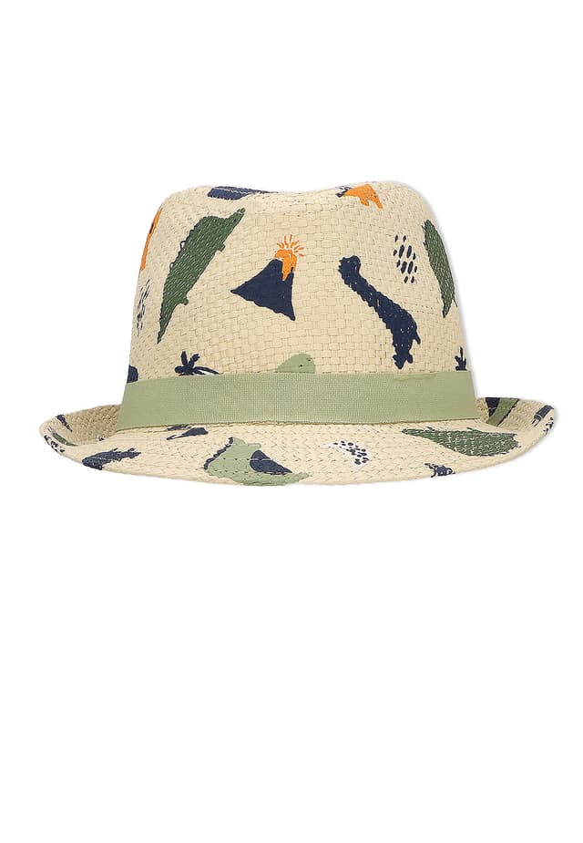 Süßer Sterntaler Strohhut Dino für Babys und Kinder 🦕🌞
