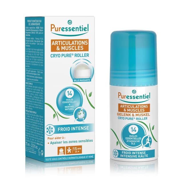 Puressentiel - Cryo Pure Roll-on mit 14 ätherischen Ölen ❄️🌿