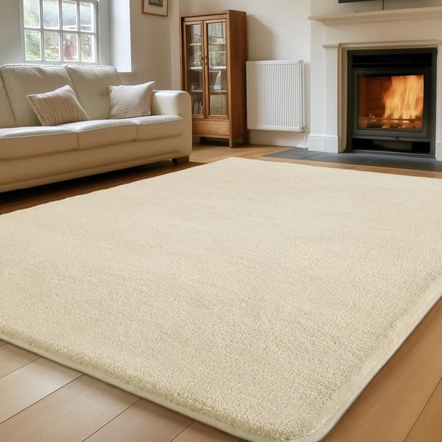 Sour Lemon Teppich Wohnzimmer 240x300 - Flauschiger Wohnzimmerteppich 🍋