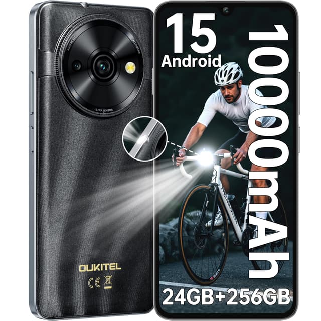 📱 OUKITEL C59 Pro Smartphone Ohne Vertrag Android 15-24GB+256GB 🌟