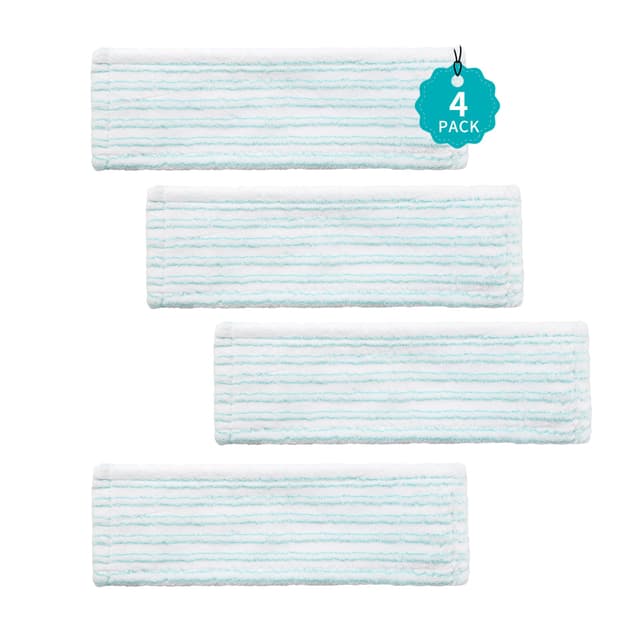 🧼🌟 4er-Pack Mikrofaser Wischbezüge für Leifheit Profi XL Micro Duo / Profi XL Cotton Plus 🌟🧼
