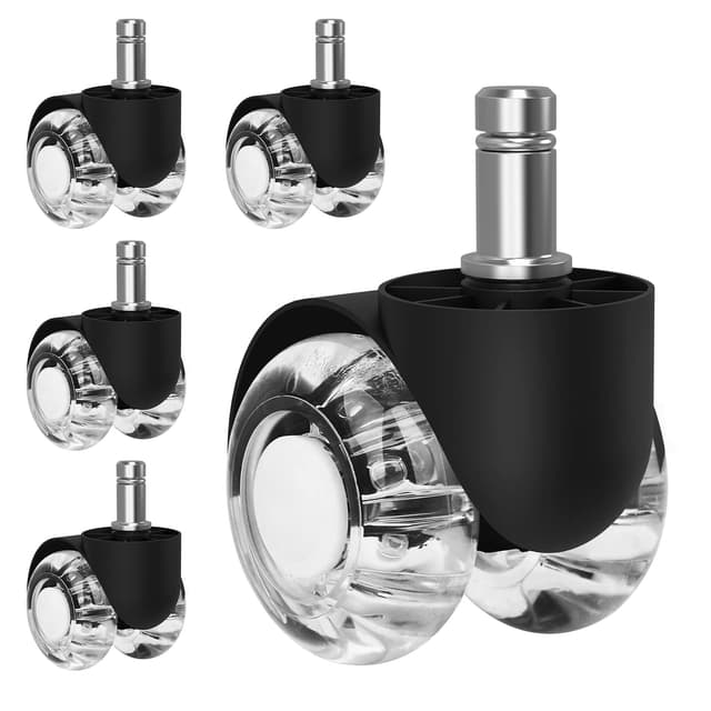 Bürostuhl Rollen 11mm x 22 mm - 5er Set 🪑🔧