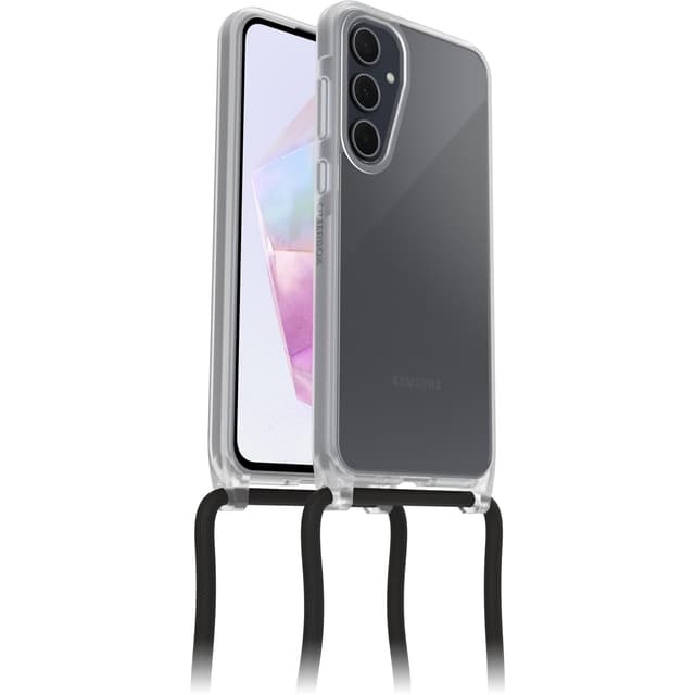 OtterBox React Necklace Hülle für Samsung Galaxy A35 5G - Transparent 📱💫