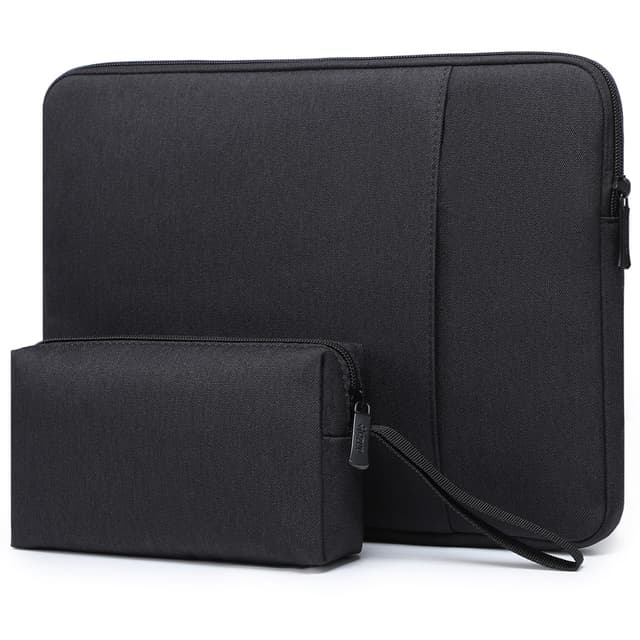 HYZUO 13,3-14 Zoll Laptop Tasche Set für MacBook Pro 14 M4/M3/M2/M1, MacBook Air/Pro 13,3, 13,5'13,8' Surface Book/Laptop, 13,3' HP Dell Lenovo Asus Acer, Schwarz 13,3-14 Zoll Schwarz 🎒🖤