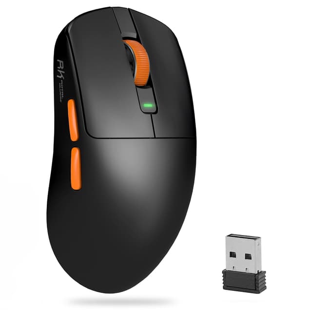 🎮 RK ROYAL KLUDGE M30 Gaming Mouse Wireless | 12000 DPI | 41g Ultralight | Bluetooth/2.4G/USB-C