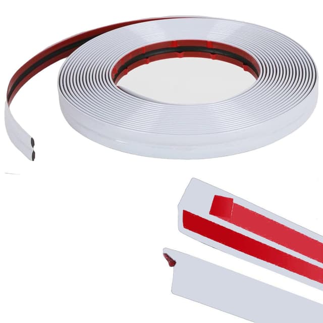 🌟 Angebot: WZERHO Zierleisten Selbstklebend - Wandleisten Selbstklebend 5mx2cm Weiß 🌟