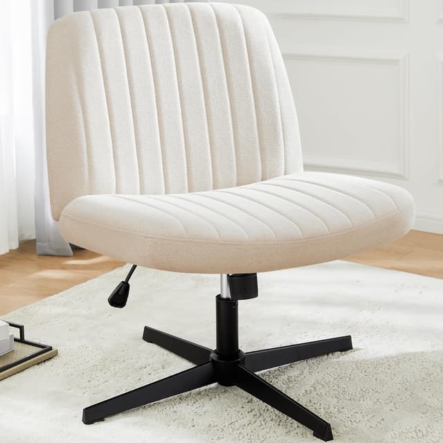 DUMOS Cross Legged Bürostuhl - Moderner Home Office Schreibtisch Stuhl 🪑