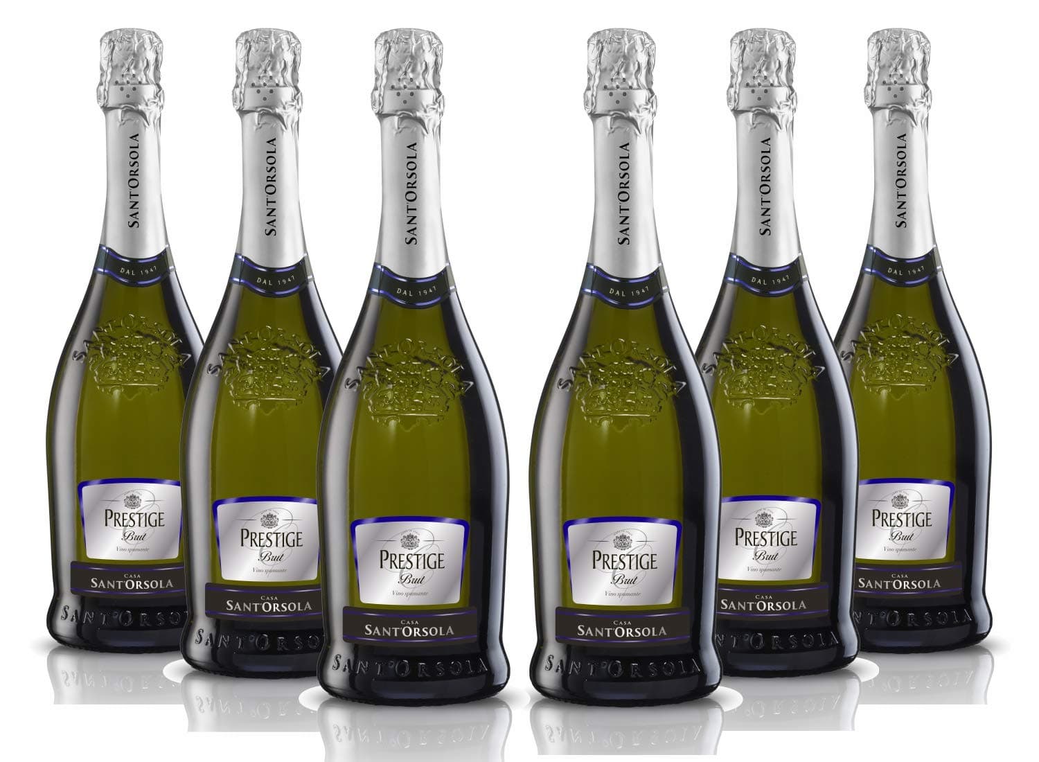 Sant'Orsola Spumante Cuvee Brut Prestige - 6 Flaschen 🍾🥂