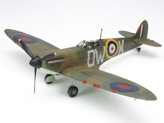 🛩️ TAMIYA 61119 - 1:48 Britische Supermarine Spitfire Mk.I Modellbausatz 🧩 Hobby Basteln