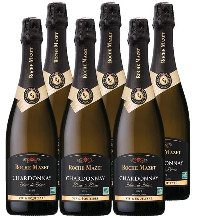 Angebot: Roche Mazet Blanc de Blanc Chardonnay Brut - Französischer Schaumwein 🍾🥂