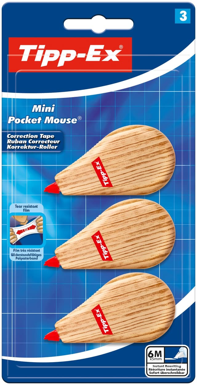 🔥 Angebot: BIC Tipp-Ex Mini Pocket Mouse Korrekturband 6m x 5mm