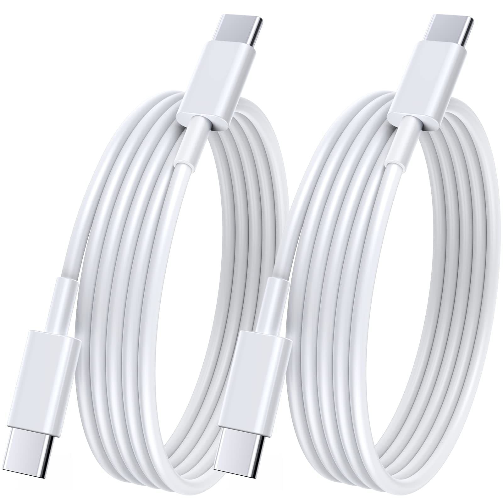 🔌📱 USB C auf USB C Kabel 2Pack 100W 1.8M 🚀 Schnellladekabel