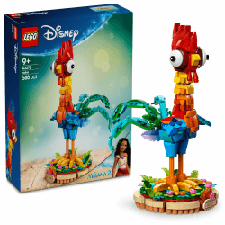 LEGO ǀ Disney Vaiana 2: Heihei Spielzeug 🐔🌺