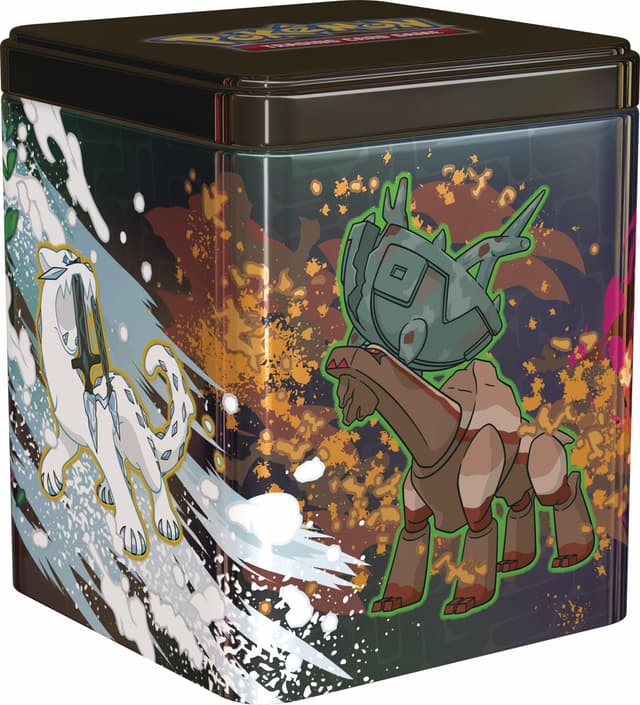 🌟 Pokémon-Sammelkartenspiel: Stapel-Tin-Box Schätze des Unheils 🌟