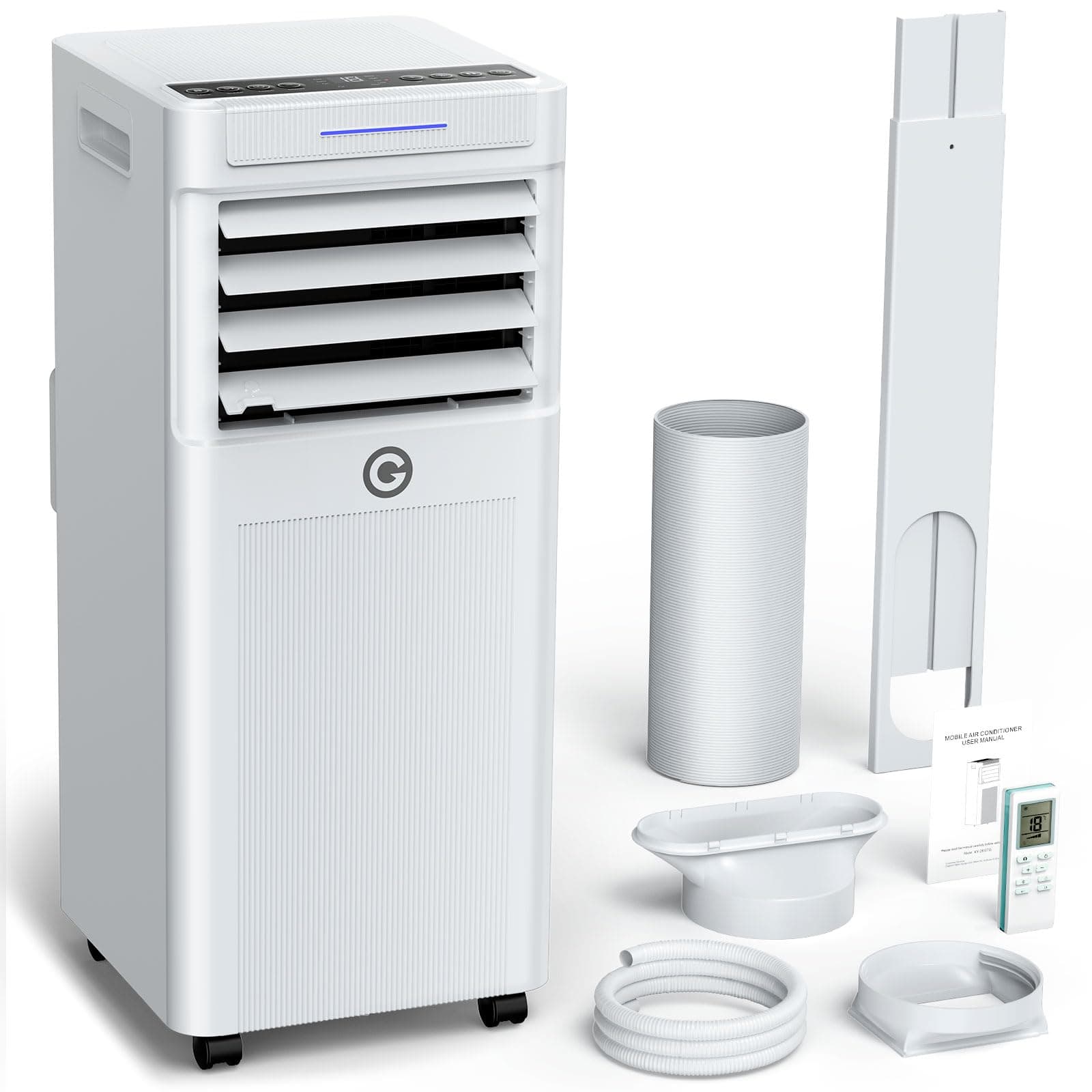 Tragbare 7000 BTU Klimaanlage mit 3-in-1 Funktionen ❄️🏠