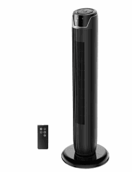 Midea FZ10-17JR Turmventilator Leise mit Fernbedienung 92CM 🌬️ Angebot bei HelloDeals