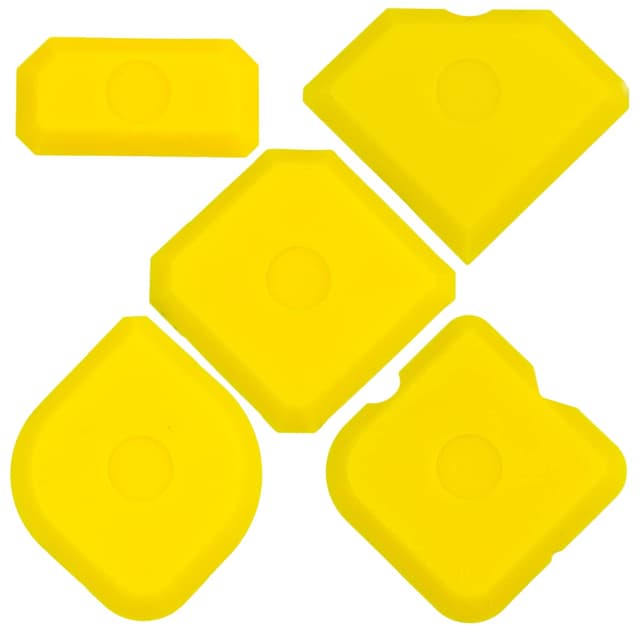 🛠️ Fugenglätter Set 5-tlg - Fugenabzieher Set für Silikon und Acryl 🧰
