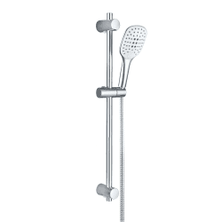 JOHO Edelstahl Duschstange 70 cm Chrom Duschbrause mit Schlauch und Halterung 🚿 Angebot bei HelloDeals