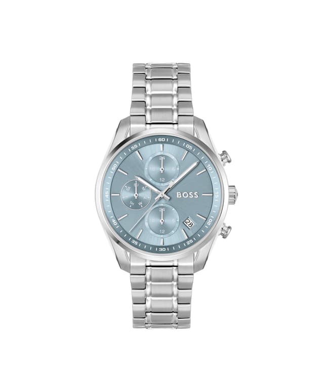 BOSS Multi Zifferblatt Quarz Uhr für Damen Kollektion Grand Tour Ladies mit Edelstahlarmband Silver ⌚🌟
