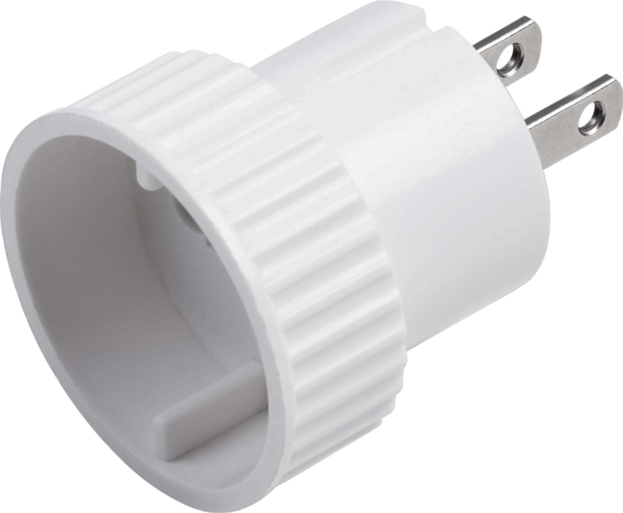Meister Reiseadapter Typ A - Weiß - Für USA, Kanada, Thailand & mehr! 🌍🔌