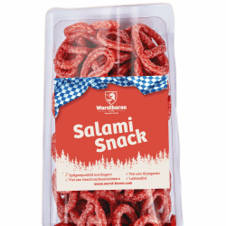 Angebot: WURSTBARON® - Salami Mini Brezn - Original Wurst Snack Brezeln aus Bayern - 500g Pack - Snackbox Sticks 500 g (1er Pack)
