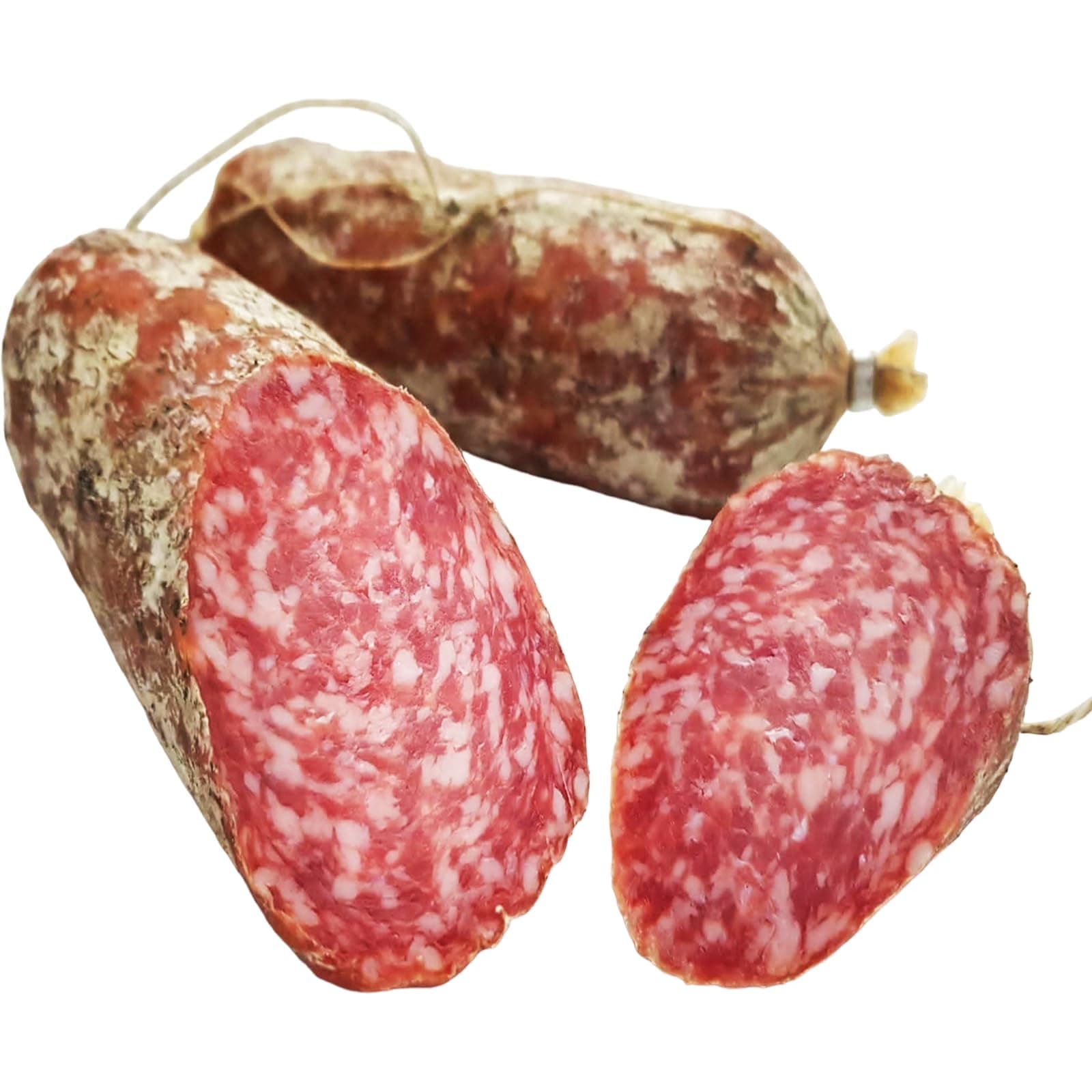 🇮🇹 BAVAREGOLA Mailänder Salami 500g - Luftgetrocknete italienische Salami am Stück