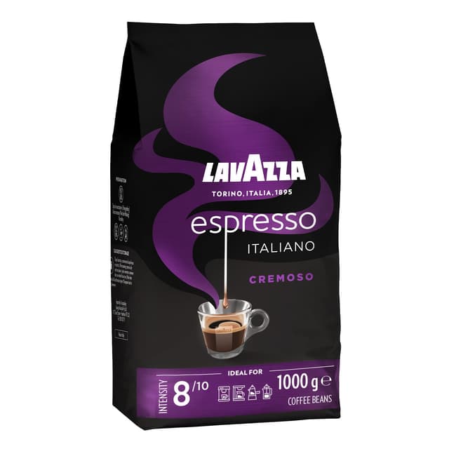 Angebot: Lavazza Espresso Italiano Cremoso Kaffeebohnen 1kg